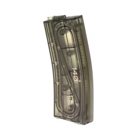 ARES - Chargeur  Mid-cap 140 billes - Transparent