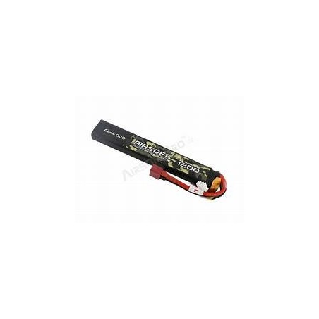 GENS - Batterie Lipo 7.4V 1200mAh 25C T-DEAN