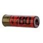 BO MANUFACTURE - 6 Cartouche De Fusil a Pompe 30 billes - Rouge