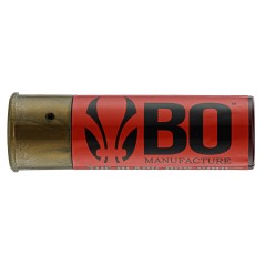 BO MANUFACTURE - 6 Cartouche De Fusil a Pompe 30 billes - Rouge