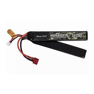 GENS - Batterie Lipo 11.1V 1200mAh 25C T-DEAN 2 Batons