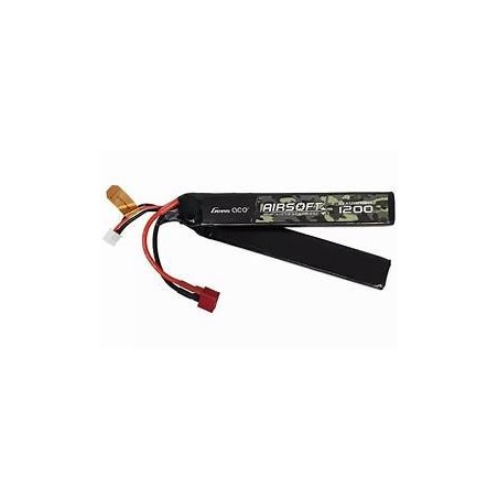 GENS - Batterie Lipo 11.1V 1200mAh 25C T-DEAN 2 Batons