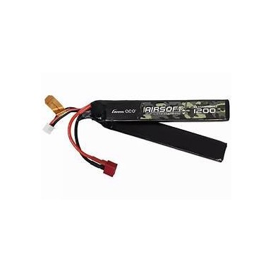 GENS - Batterie Lipo 11.1V 1200mAh 25C T-DEAN 2 Batons