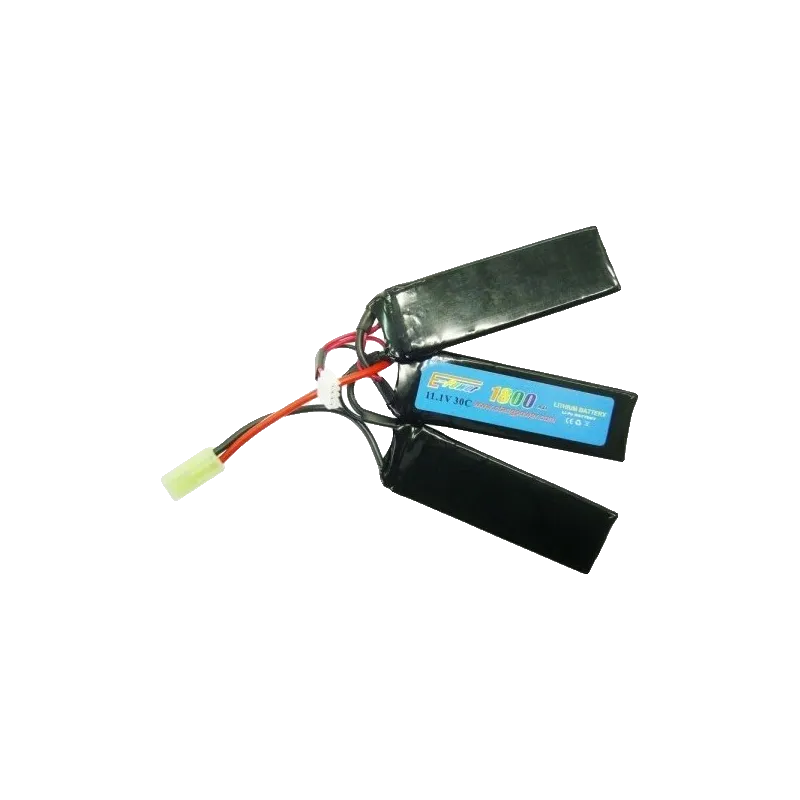 E-TANG POWER - Batterie LiPo 11,1V 1800MAH 30C - Tamiya - 3 bâtons