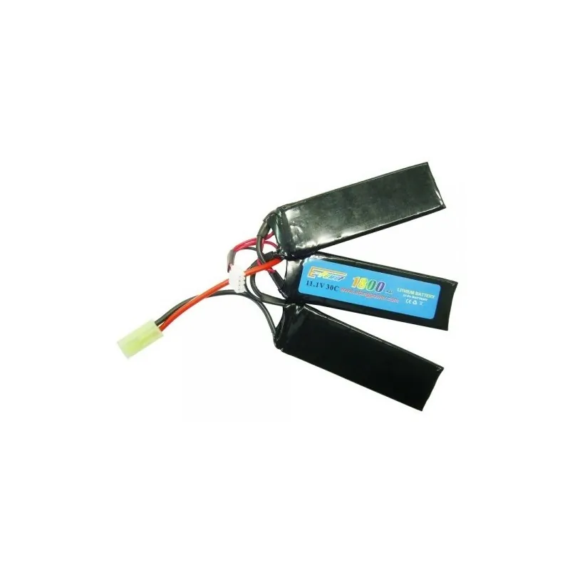 E-TANG POWER - Batterie Lithium-ion  11,1V 1800MAH 30C - Tamiya - 3 bâton