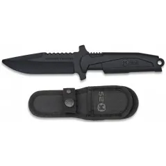 Couteau Entraînement K25 Noir Caoutchouc | Zn Airsoft