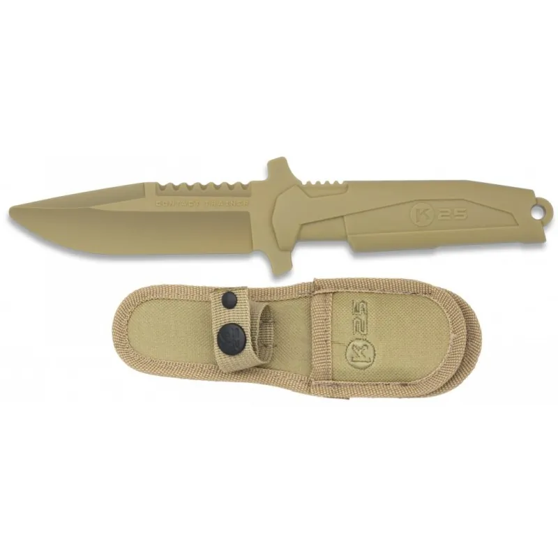 K25 - Couteau entrainement - Tan