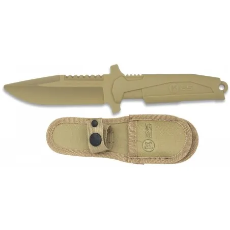 Couteau Entraînement K25 Tan Désert | Zn Airsoft