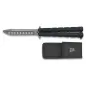 K25 - Couteau d'entrainement de type papillon lame 9.8 cm - Noir K25 - Couteau d'entrainement de type papillon lame 9.8 cm - Noir
