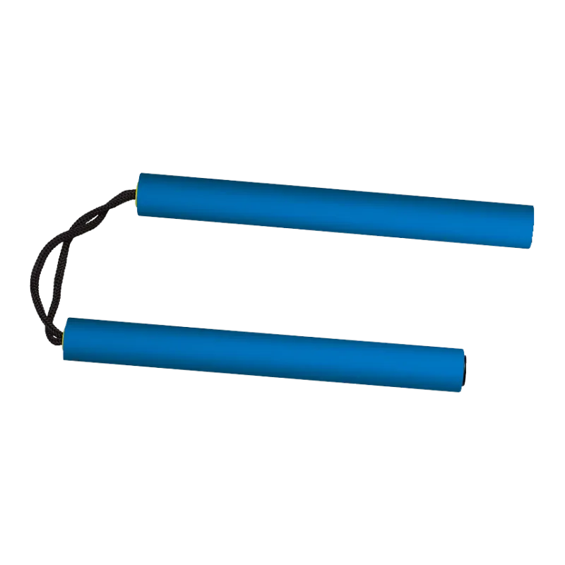 ALBAINOX - Nunchaku d'entraînement en mousse 28 x 3,3 cm - Bleu