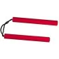 ALBAINOX - Nunchaku D'entrainement en mousse 28x3.3 cm - Rouge ALBAINOX - Nunchaku D'entrainement en mousse 28x3.3 cm - Rouge