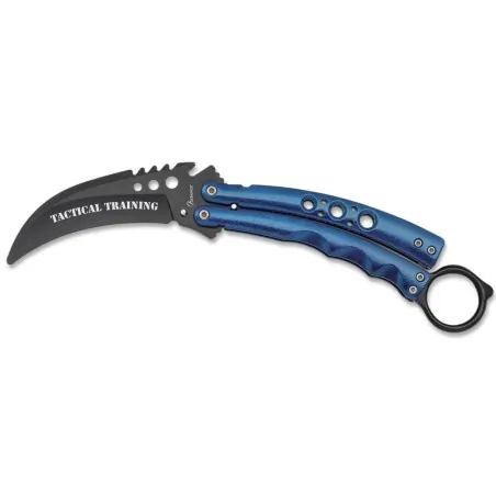 ALBAINOX karambit d’entraînement bleu | Zn-Airsoft