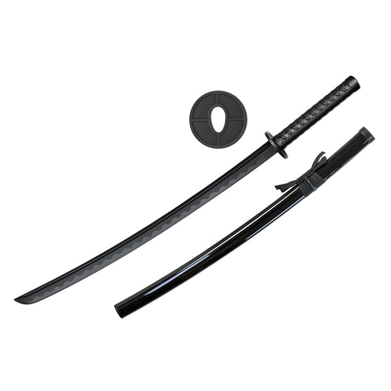 TOLE10 - Katana d'entraînement fibre 76cm - Noir TOLE10 - Katana d'entraînement fibre 76cm - Noir
