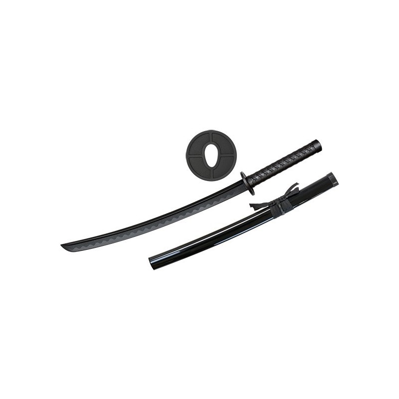 TOLE10 - Katana d'entraînement fibre 56cm - Noir TOLE10 - Katana d'entraînement fibre 56cm - Noir
