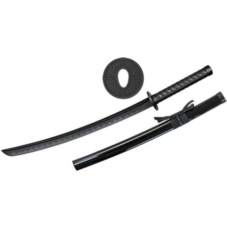 TOLE10 - Katana d'entraînement fibre 56cm - Noir