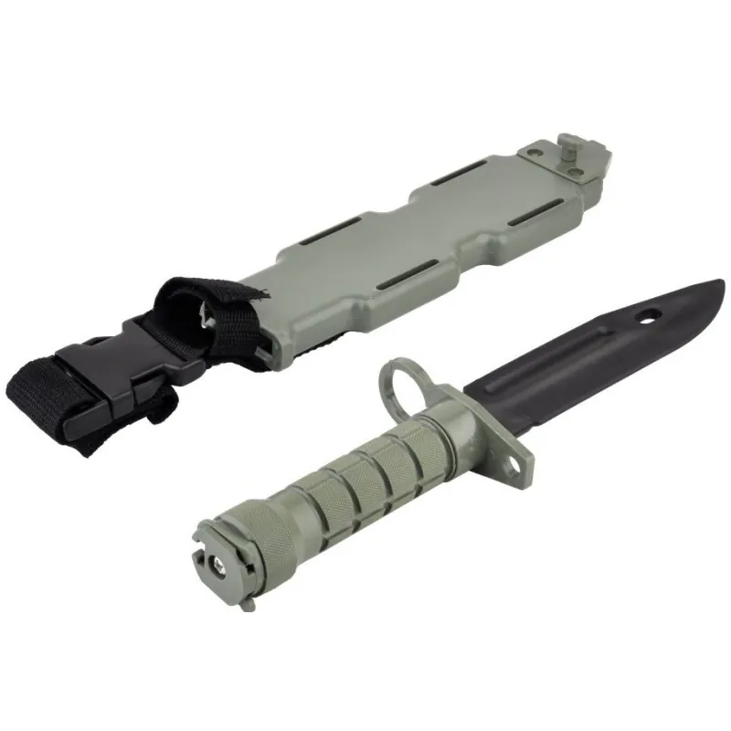 MP - Couteau/Baïonnette M9 Factice - Vert OD MP - Couteau/Baïonnette M9 Factice - Vert OD
