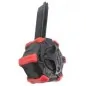 DOUBLE-BELL - Chargeur Drum à gaz Pour G17 / AAP-01 350 Billes - Rouge DOUBLE-BELL - Chargeur Drum à gaz Pour G17 / AAP-01 350 Billes - Rouge