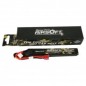 GENS - Batterie Lipo 7.4V 1500mAh 25C T-DEAN 2 Batons