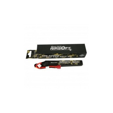 GENS - Batterie Lipo 7.4V 1500mAh 25C T-DEAN 2 Batons