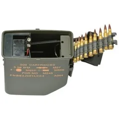 A&K Chargeur électrique M249 6000 billes OD | Zn-Airsoft