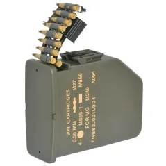 A&K Chargeur électrique M249 6000 billes OD | Zn-Airsoft