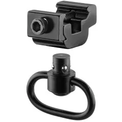 BO Manufacture – Attache sangle QD Picatinny Noir | Zn-Airsoft