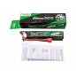 GENS - Batterie Lipo 7.4V 2000mAh 25C T-DEAN 2 Batons