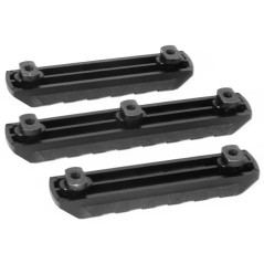 Evolution International - Rails set de 3 pièces en m-lok - Noir