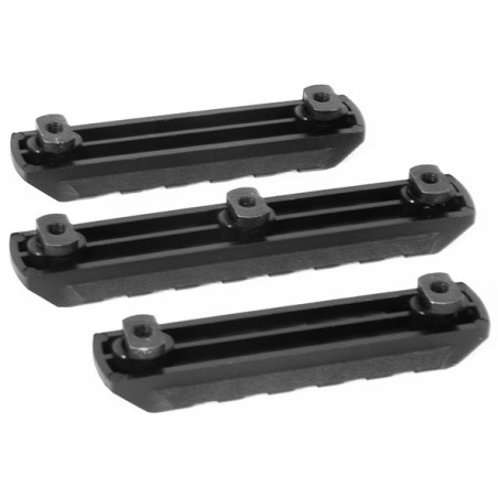 Evolution International - Rails set de 3 pièces en m-lok - Noir