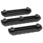 Evolution International - Rails set de 3 pièces en M-lok - Noir