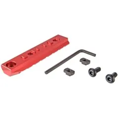 RANGER ARMORY - Rail Keymod 7 slots + Emplacement QD - Rouge
