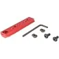 RANGER ARMORY - Rail Keymod 7 slots + Emplacement QD - Rouge