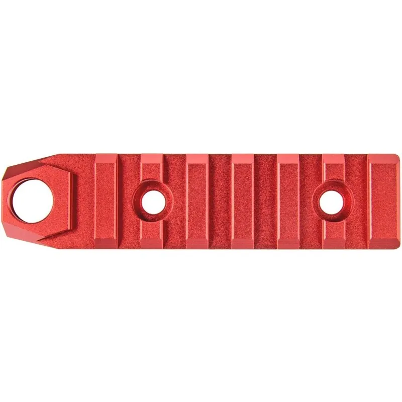 RANGER ARMORY - Rail Keymod 7 slots + Emplacement QD - Rouge