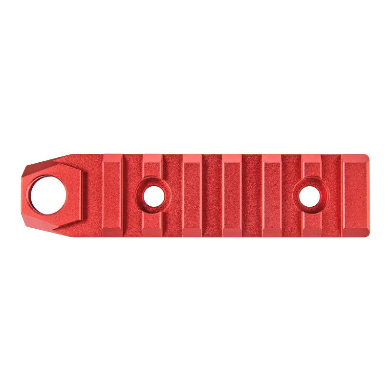 RANGER ARMORY - Rail Keymod 7 slots + emplacement QD - Rouge