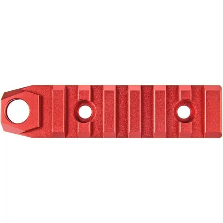 RANGER ARMORY - Rail Keymod 7 slots + Emplacement QD - Rouge