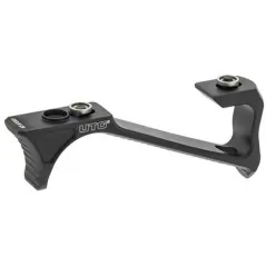 Poignée angulaire UTG aluminium 6061-T6 anodisé noir ultra-slim montée sur rail Keymod