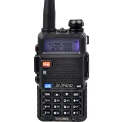 Baofeng UV-5R – Radio VHF/UHF Dual Band 5W pour communication tactique