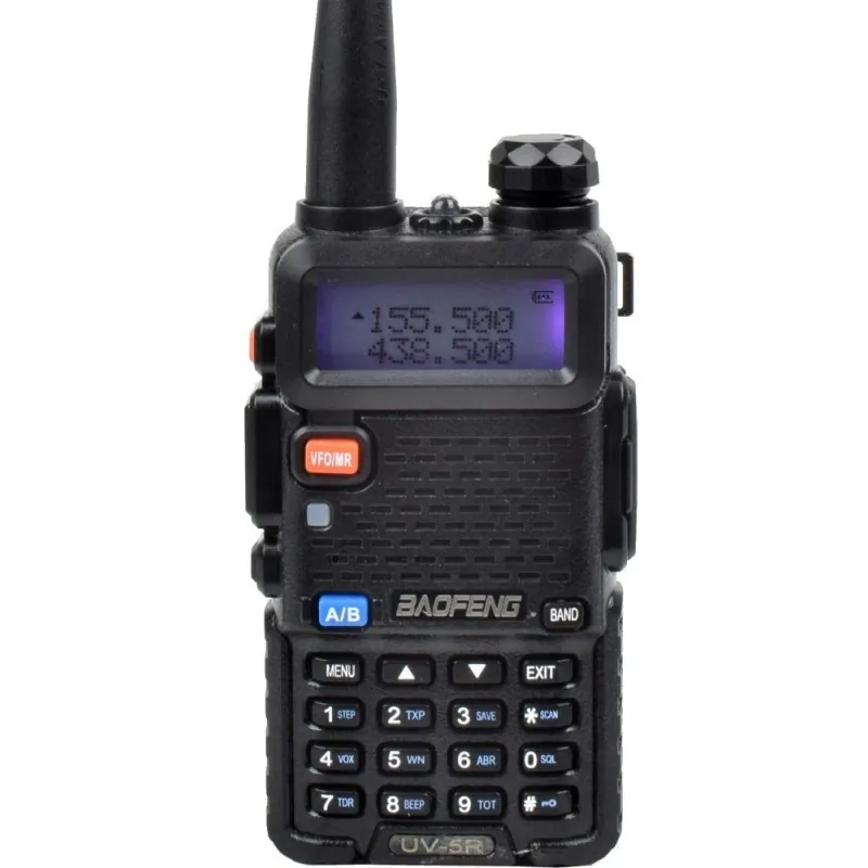Baofeng - Dual band VHF/UHF FM radio - Noir