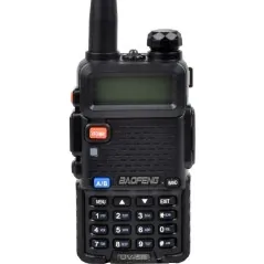 Baofeng UV-5R – Radio VHF/UHF Dual Band 5W pour communication tactique