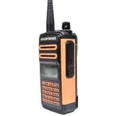 Baofeng UV-5PLUS Orange – Radio VHF/UHF 5W renforcée pour communication tactique