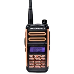 Baofeng UV-5PLUS Orange – Radio VHF/UHF 5W renforcée pour communication tactique