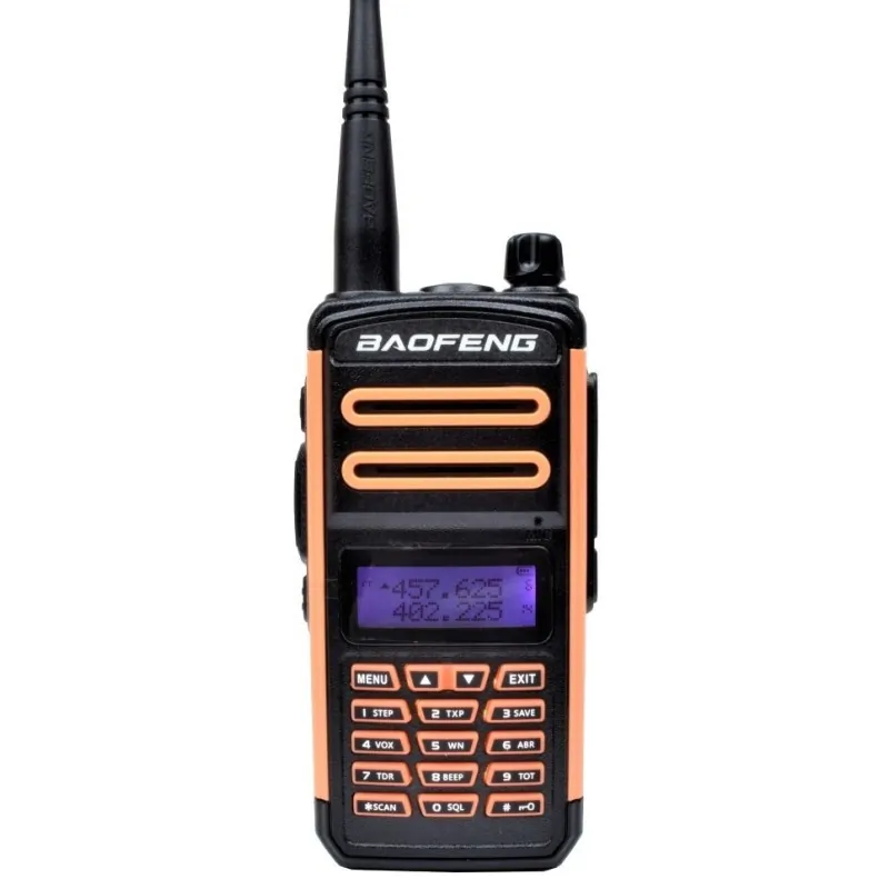 Baofeng - Dual band VHF/UHF FM radio nouvelle version - Orange