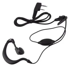 Baofeng BF-EAR1 – Kit oreillette et micro PTT standard pour radio UV-5R / UV-82