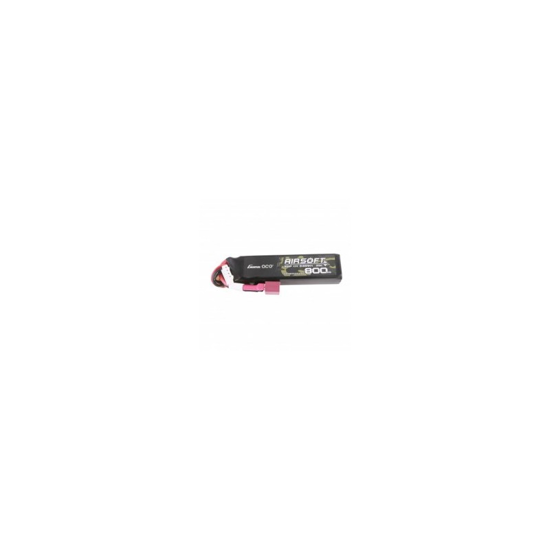 GENS - Batterie Lipo 11.1V 800mAh 25C T-DEAN