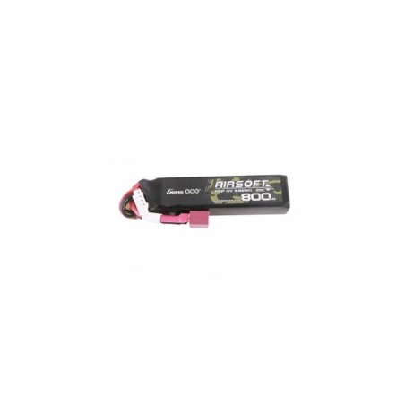 GENS - Batterie Lipo 11.1V 800mAh 25C T-DEAN