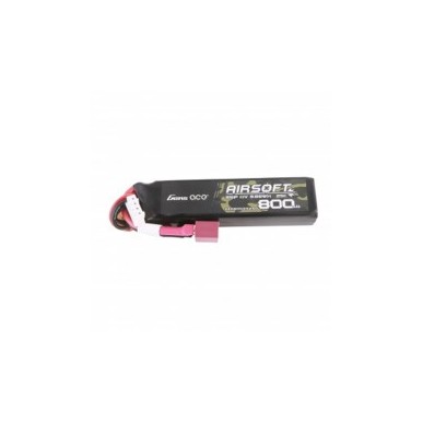 GENS - Batterie Lipo 11.1V 800mAh 25C T-DEAN