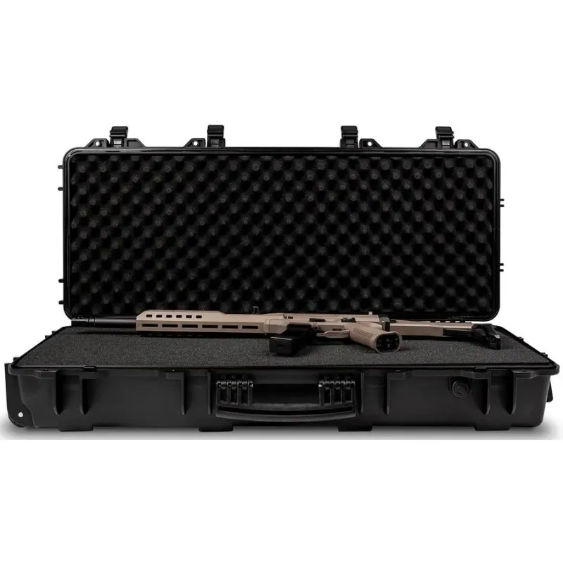 ASG - Mallette Étanche IP67 Profonde 98x43x20 cm à Roulettes - Noir vue latérale | ZN-Airsoft