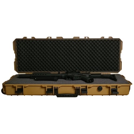 ASG - Mallette de transport étanche IP67 pour réplique longue 100x35x15 cm - tan