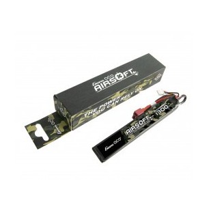 GENS - Batterie Lipo 7.4V 1300mAh 25C T-DEAN 2 Batons