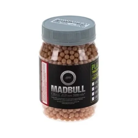 Madbull - Billes traçantes rouge 0.20g X 2000 Bbs